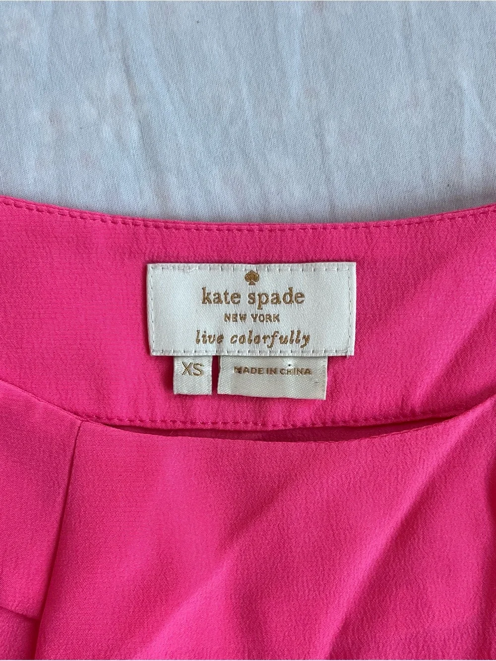 kate spade pink chiffon